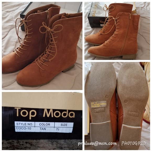 Top Moda Boots - Picture 2 of 2